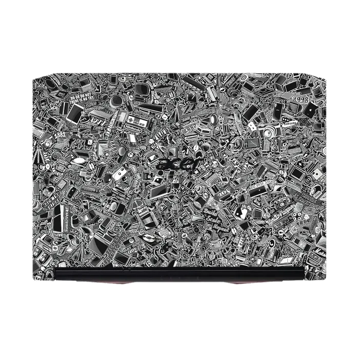 Laptop Skins - Acer Nitro 5 Laptop Skins & Wraps - Tech Camo Dark