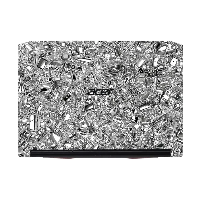 Laptop Skins - Acer Nitro 5 Laptop Skins & Wraps - Tech Camo Light