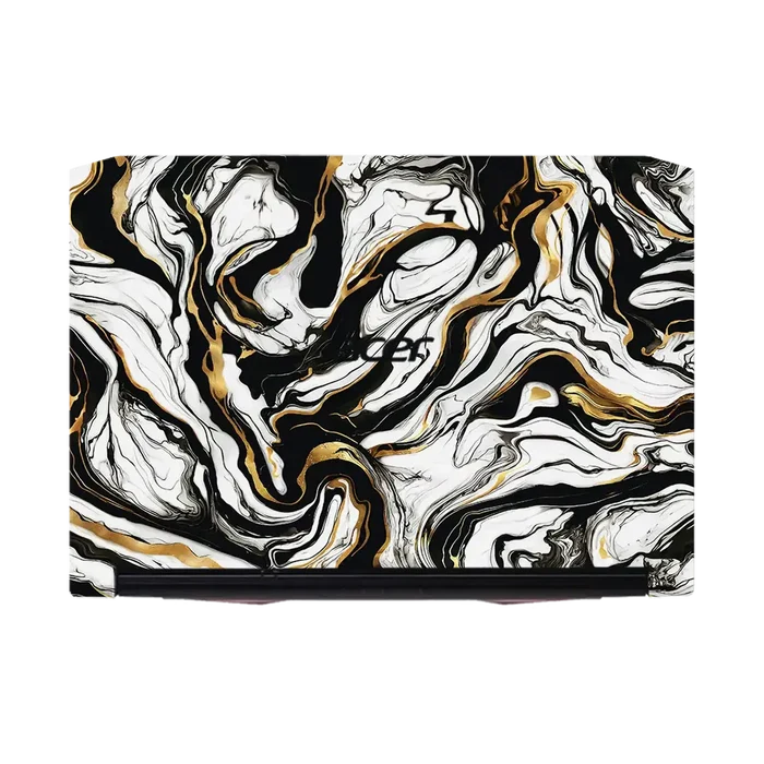Laptop Skins - Acer Nitro 5 Laptop Skins & Wraps - Golden Abyss