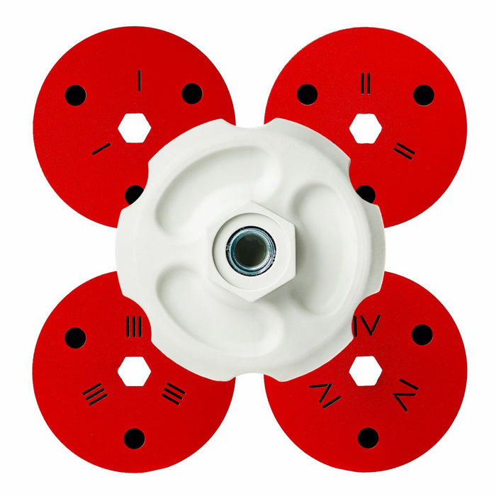 Adattatore magnetico con supporti intercambiabili SENDI SwapCap 4x Ø100mm