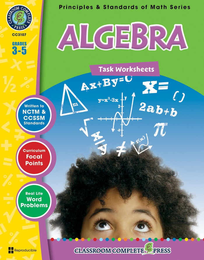 Algebra - Task Sheets Gr. 3-5 Ebook