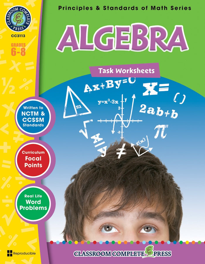 Algebra - Task Sheets Gr. 6-8 Ebook