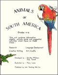 ANIMALS OF SOUTH AMERICA Ebook