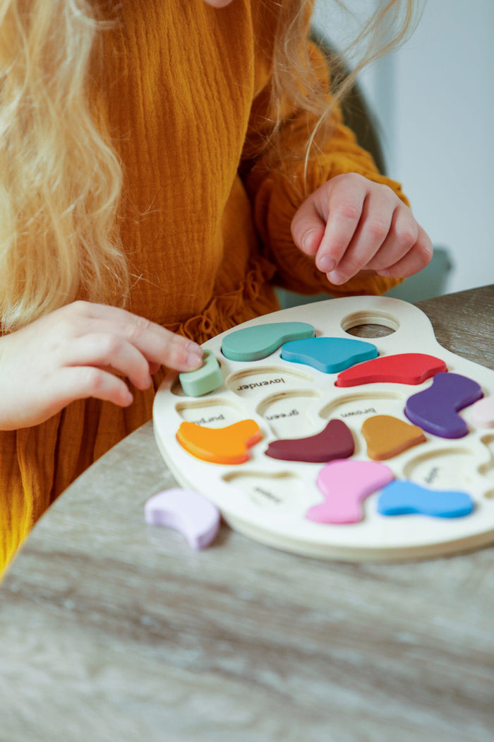 Artist Palette Puzzle