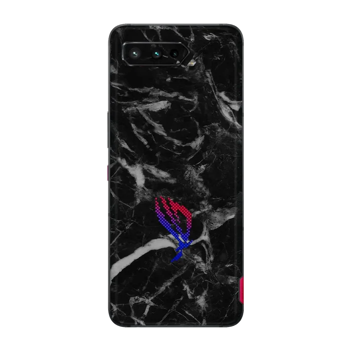 Flat Back / Black Marble