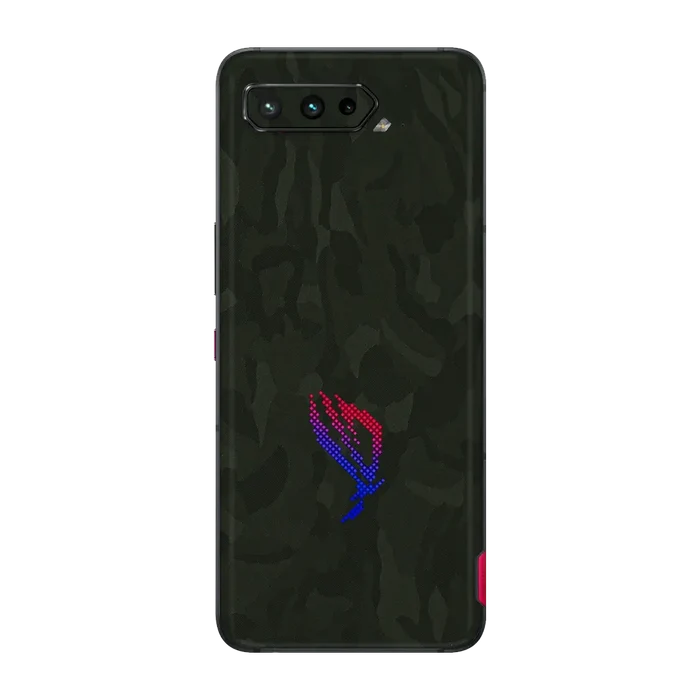 Flat Back / Green Camo