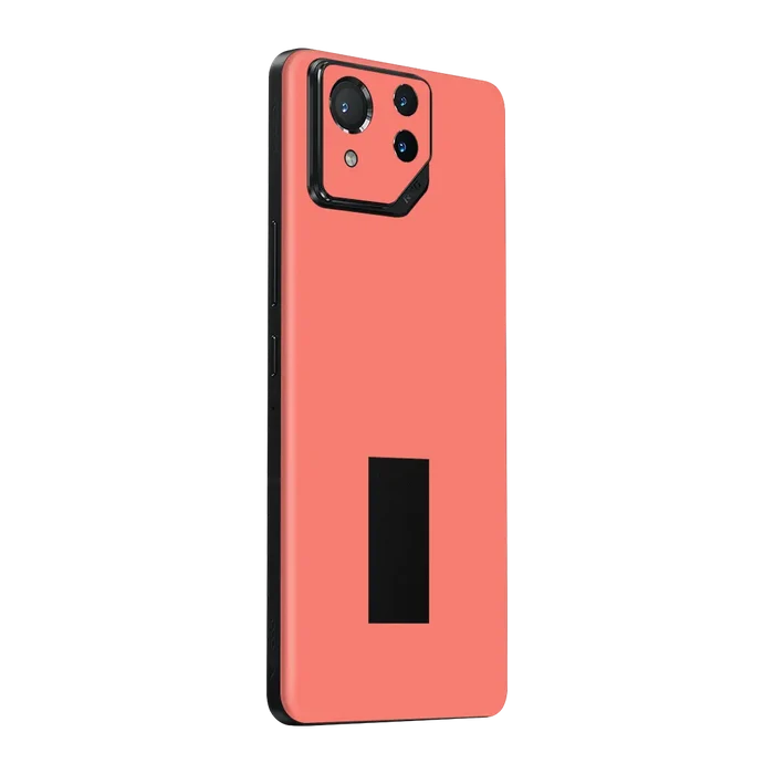 Flat Back / Pastel Red