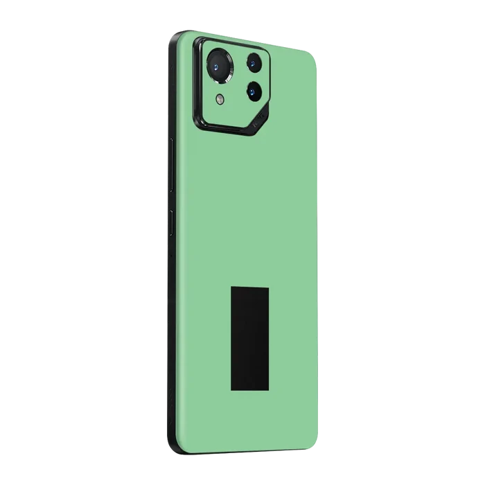 Flat Back / Pastel Green