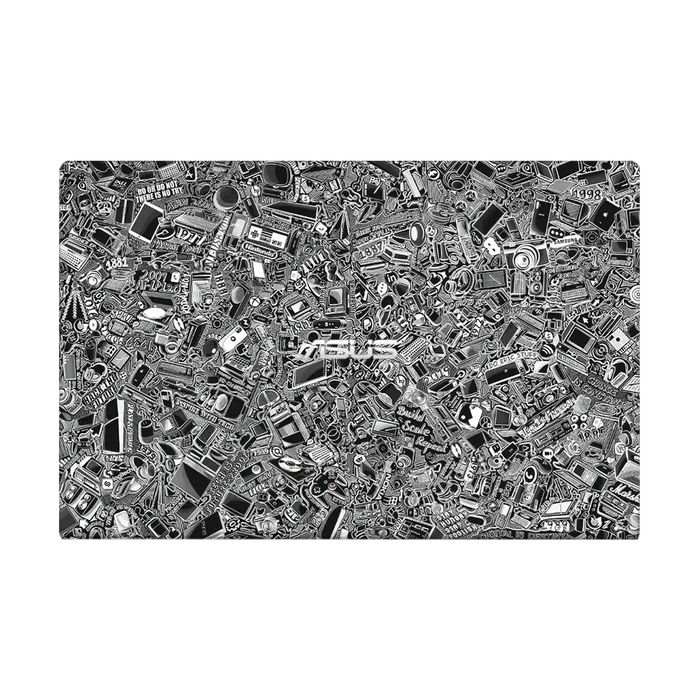 Laptop Skins - Asus VivoBook 15 (2021) X515JA Laptop Skins & Wraps - Tech Camo Dark