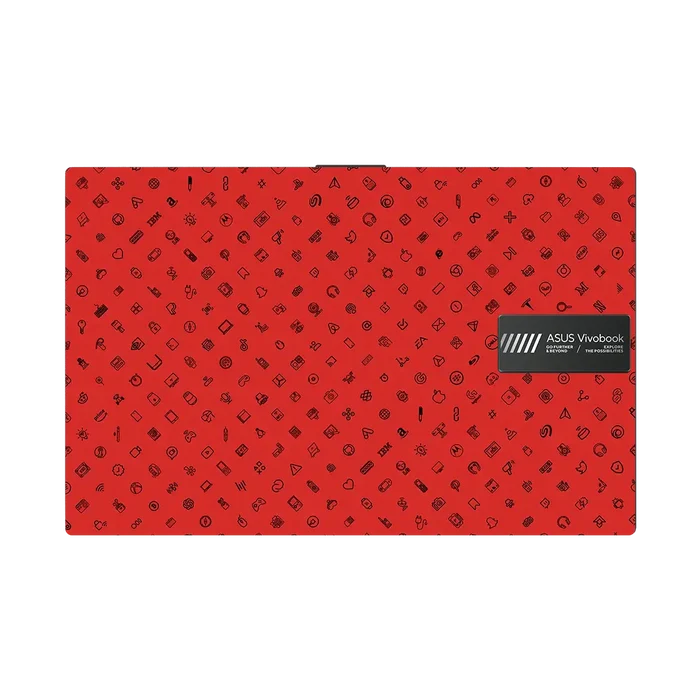 Laptop Skins - Asus Vivobook Go 15 OLED Laptop Skins & Wraps - Iconic Blaze