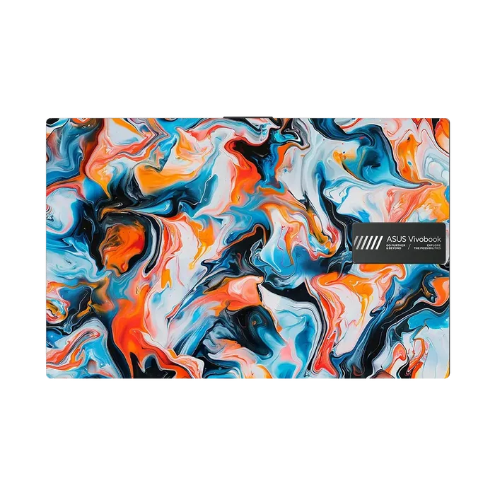 Laptop Skins - Asus Vivobook Go 15 OLED Laptop Skins & Wraps - Cryo Flare