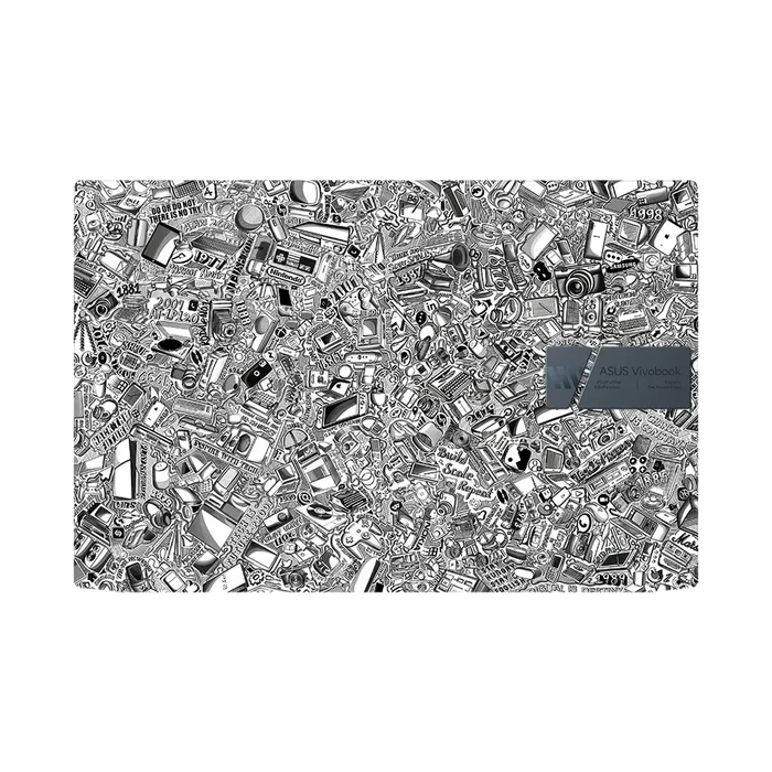 Laptop Skins - Asus Vivobook Pro 15 (2023) Laptop Skins & Wraps - Tech Camo Light