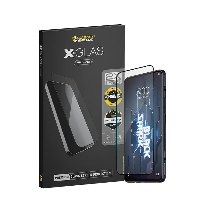 Black Shark 5 Tempered Glass Screen Guard Protector