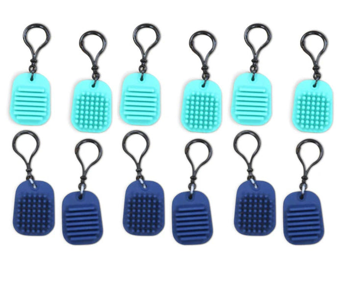 Calming Clip Key Chains 12 pcs