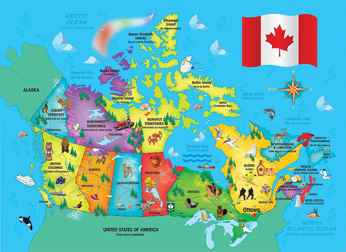 Canada Puzzle 60 pc