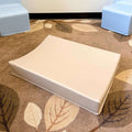 Changing Mat Curved Grey L 27 1/2 - W 19 3/4-2to4 Thick