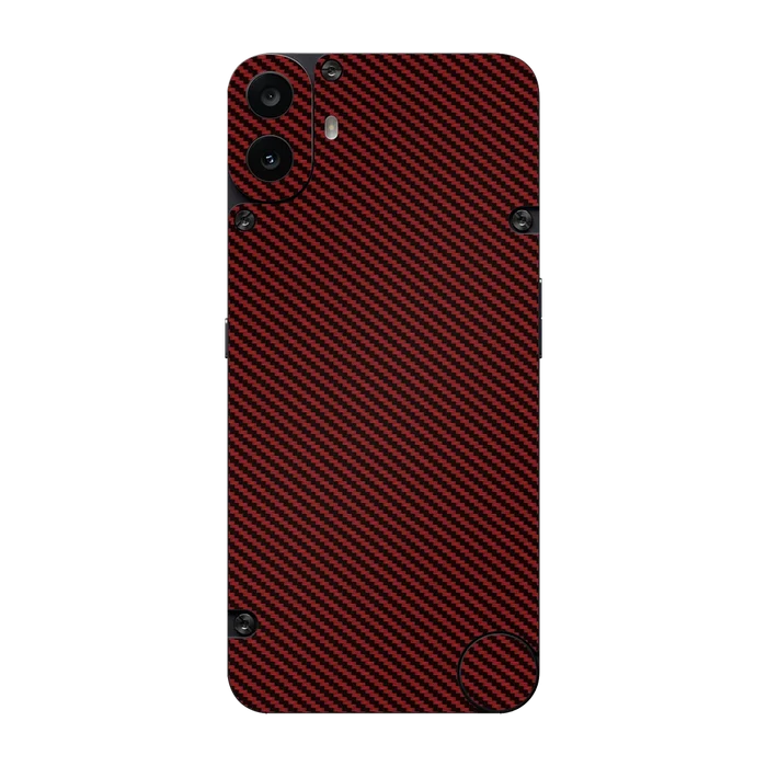 Flat Back / Scarlet Aramid