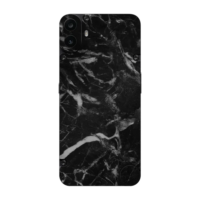 Flat Back / Black Marble