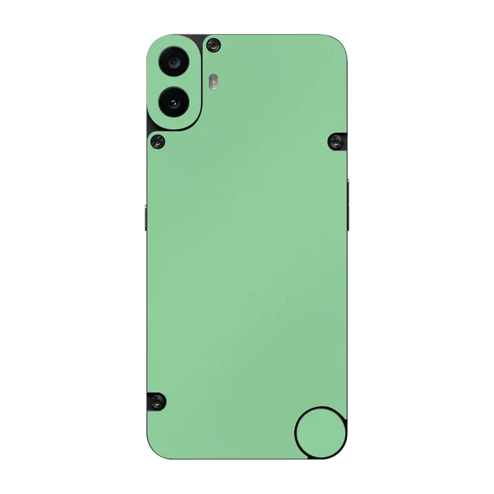 Flat Back / Pastel Green