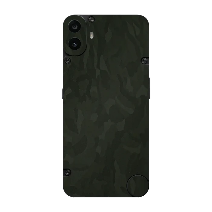 Flat Back / Green Camo