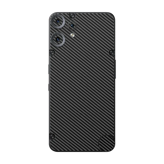 Flat Back / Noir Aramid