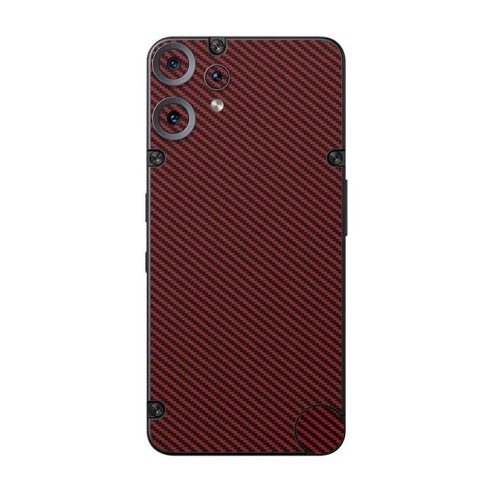 Flat Back / Scarlet Aramid