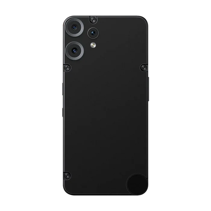 Flat Back / Black Matte