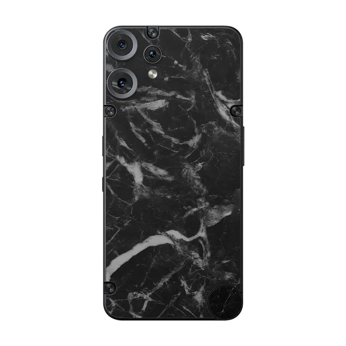 Flat Back / Black Marble