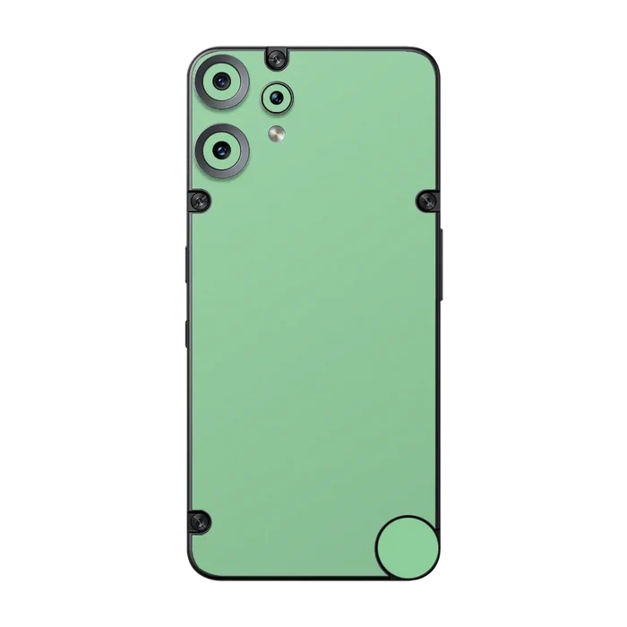 Flat Back / Pastel Green