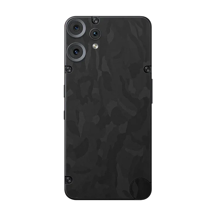 Flat Back / Black Camo
