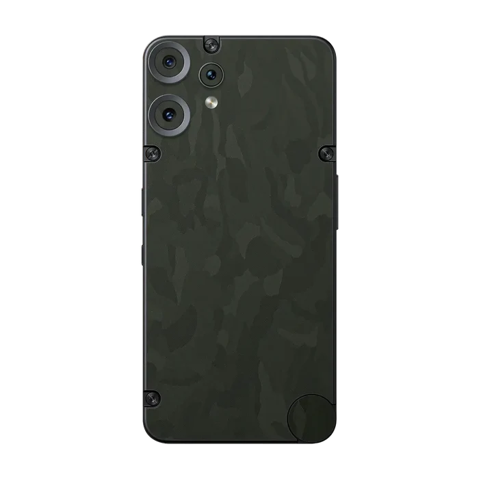 Flat Back / Green Camo