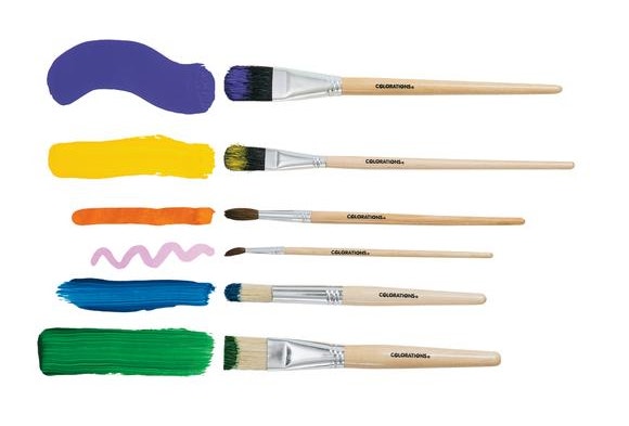 Colorations Super Classroom Brush Set