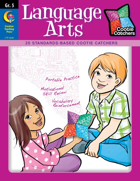 Cootie Catchers: Language Arts (Grade 5) Ebook