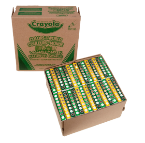 Crayola Colors of the World Washable Markers Classpack 240 c