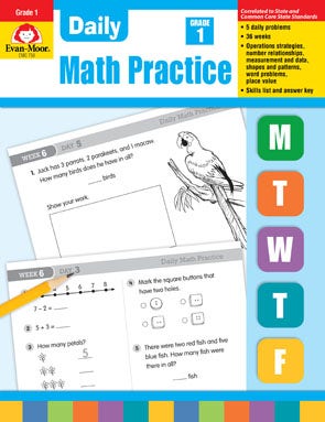 Daily Math Practice Grade 1 Ebook
