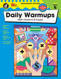 Daily Warmups Math Problems (Grade 4) Ebook