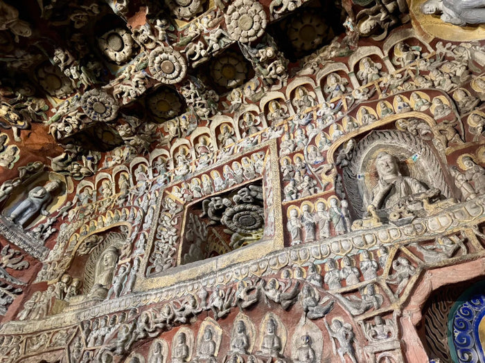 Buddhist stone carvings at Yungang Grottoes
