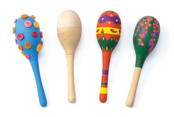 Design Your Own Maracas Set of 12