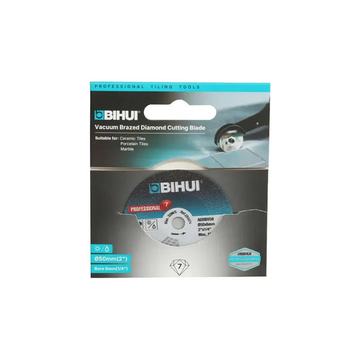 DISCO DIAMANTATO BIHUI VAC AGMBV50 PER MINI SMERIGLIATRICE 50MM