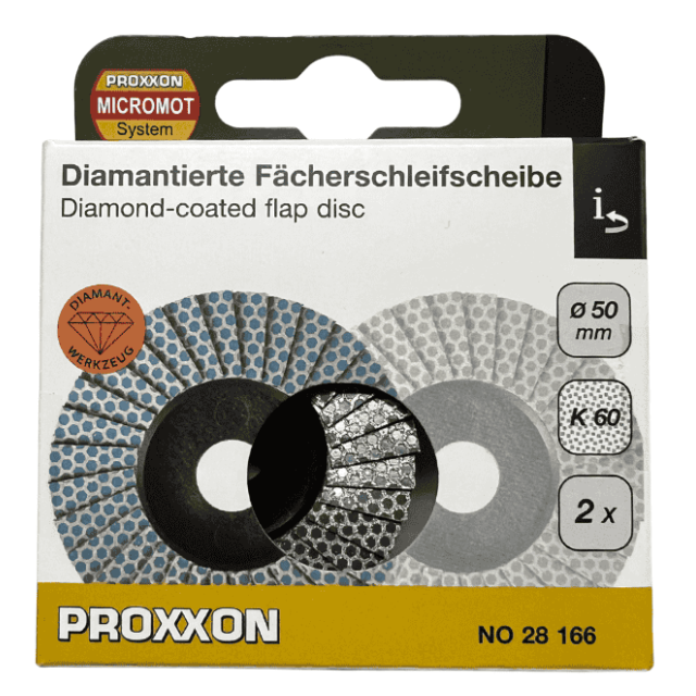DISCO DIAMANTATO LAMELLARE PROXXON 50MM (2 PEZZI)
