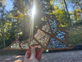 DIY Virginia Crushed Glass Suncatcher