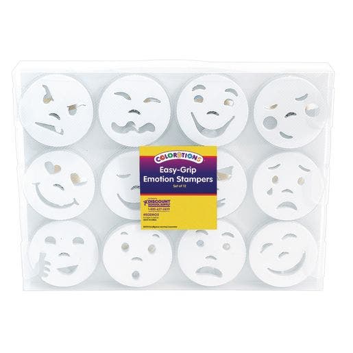 Easy Grip Emotion Stampers 12pcs