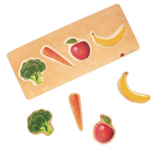 Environments Toddler Photo Puzzle Healthy Food 5 pc
