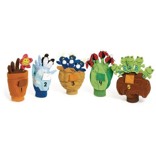 Excellerations 1-5 Counting Pop Up Puppets set of 5