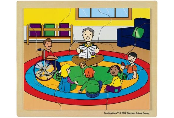Excellerations In My Community Puzzles Set of 12