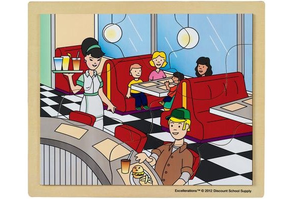 Excellerations In My Community Puzzles Set of 12