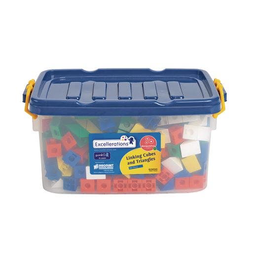 Excellerations Linking Cubes and Triangles set of 360