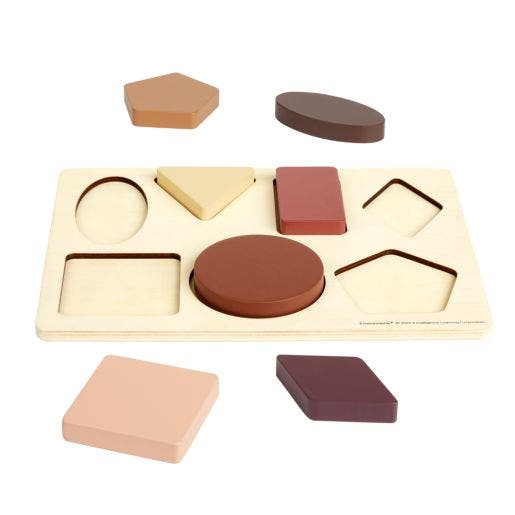 Excellerations Natural Chunky Puzzles Shapes