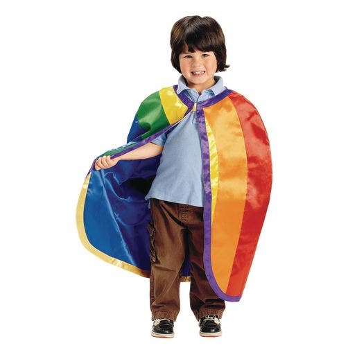 Excellerations Reversible Fabric Capes set of 4