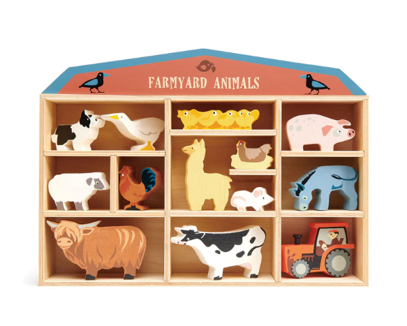 Farmyard Animals Set of 13